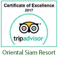Oriental Siam Resort | Certificate of excellence